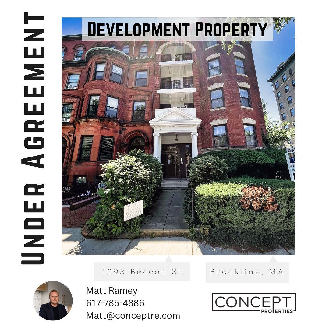 Exciting News! 

We’re transforming the commercial building at 1093 Beacon Street into luxurious residential condos! Expect modern design, spacious interiors, high-quality finishes, and top-notch amenities including on-site parking and a fitness center. Stay tuned for more updates!